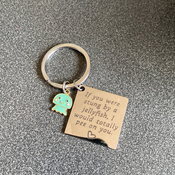 Jellyfish Keychain - Picture 1 of 2
